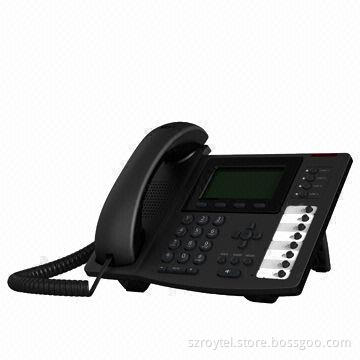VoIP Phone, Supports SIP Protocol, with Caller ID Display and Message Waiting Indication
